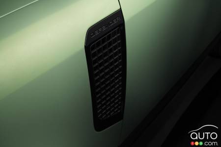 2023 Land Rover Defender, 75 Years edition, detail